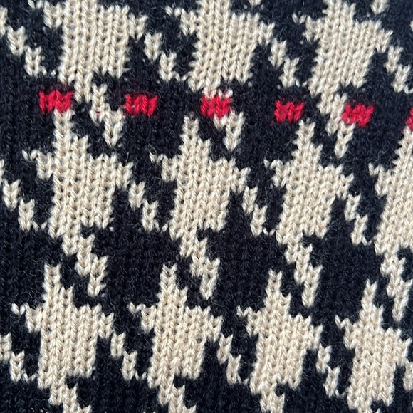 NWT Anne Klein Houndstooth Sweater Cardigan.  SzLG - Picture 9 of 16